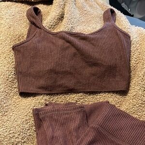 Abercrombie & Fitch Ribbed Activewear Tank